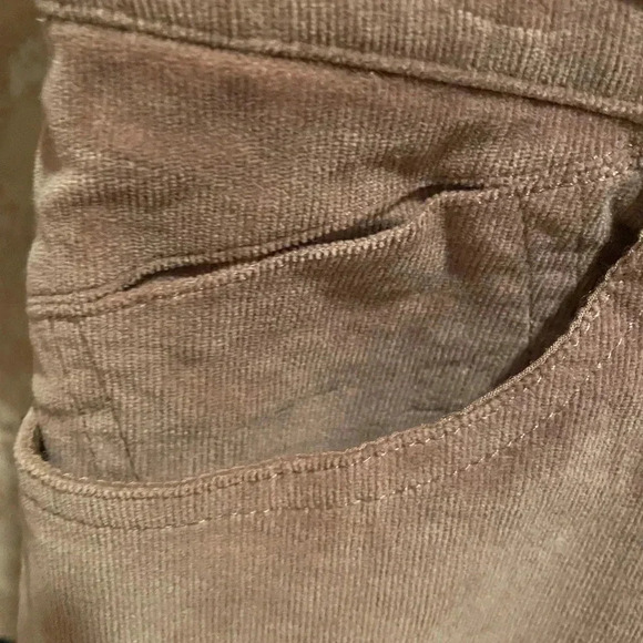 NWT Skye's the Limit Brown Corduroy pants business casual fall Western 12 - Picture 4 of 11